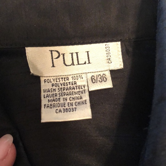 Puli blouse extravaganza with detail at sleeve - Picture 3 of 6